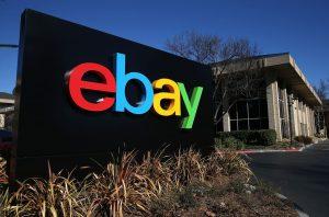SAN JOSE, CA - JANUARY 22: A sign is posted in front of the eBay headquarters on January 22, 2014 in San Jose, California. eBay Inc. will report fourth quarter earnings today after the closing bell. (Photo by Justin Sullivan/Getty Images)